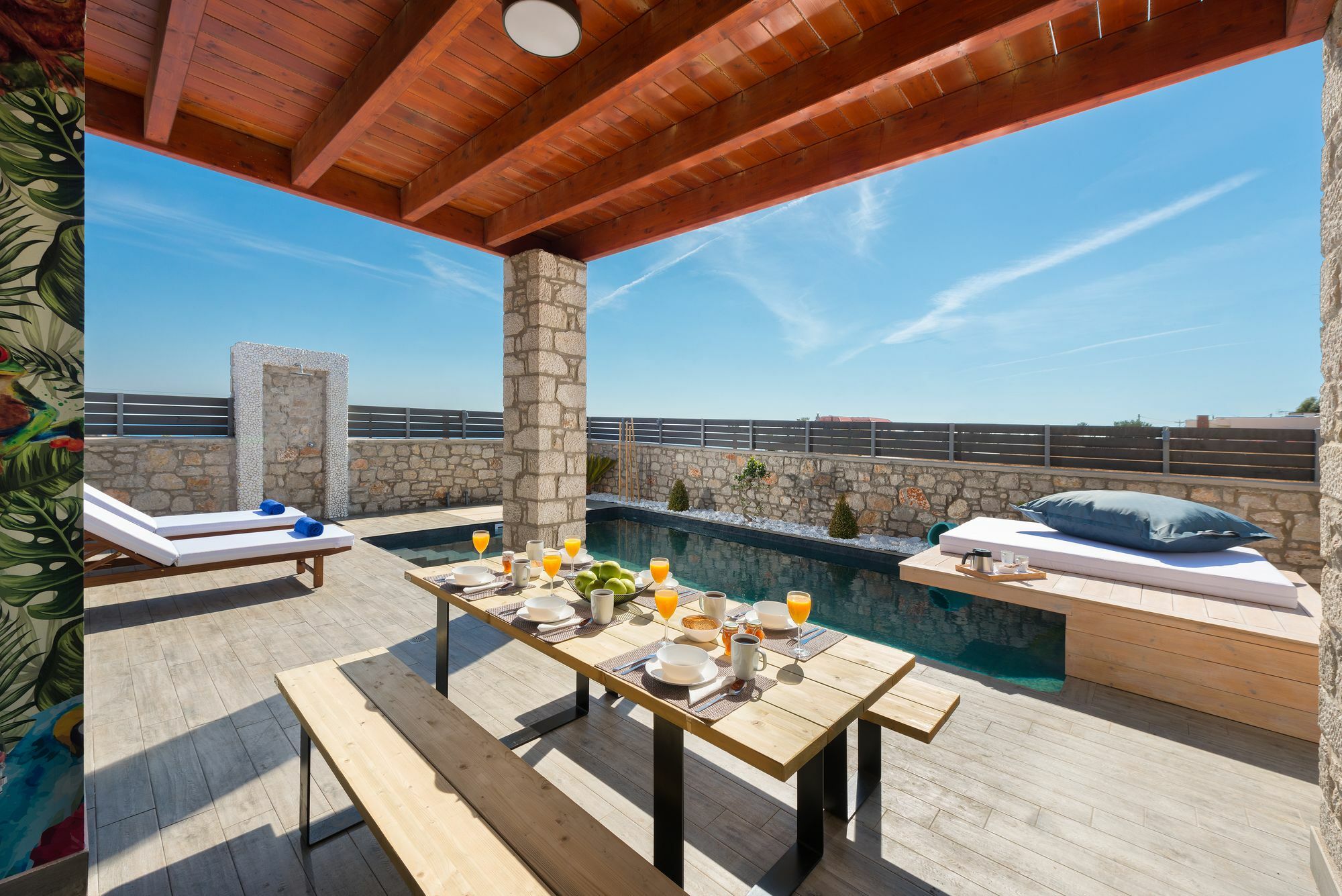 Southrock Villas Lakhania Dış mekan fotoğraf
